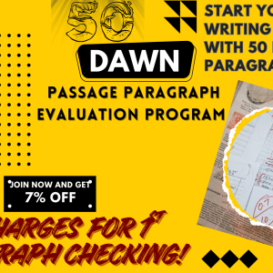 CSS/PMS PARAGRAPH EVALUATION SESSION